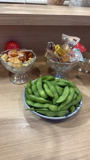 お酒が進む枝豆とおつまみチャーム